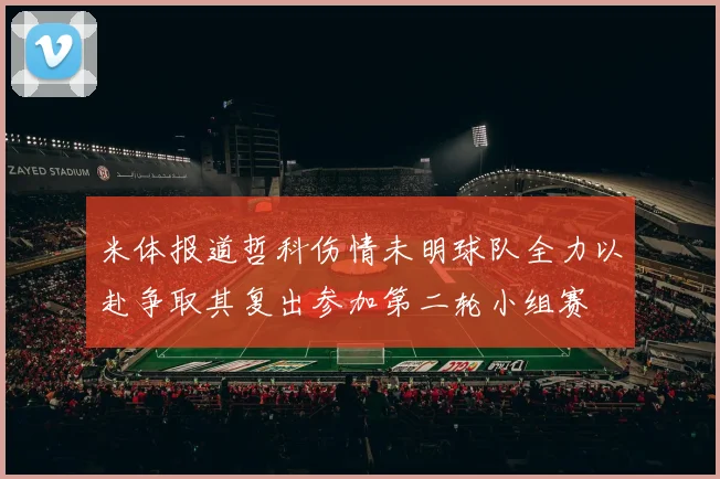 米体报道哲科伤情未明球队全力以赴争取其复出参加第二轮小组赛